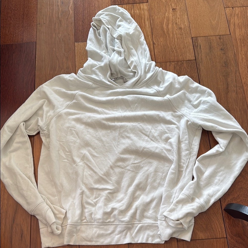 Athleta Cream Hoodie